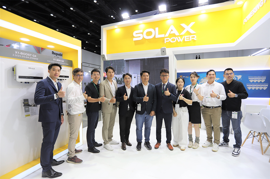 ASEW 2023 &ndash; SolaX Showcases High-efficiency Residential & Commercial Solar Solution in Thailand
